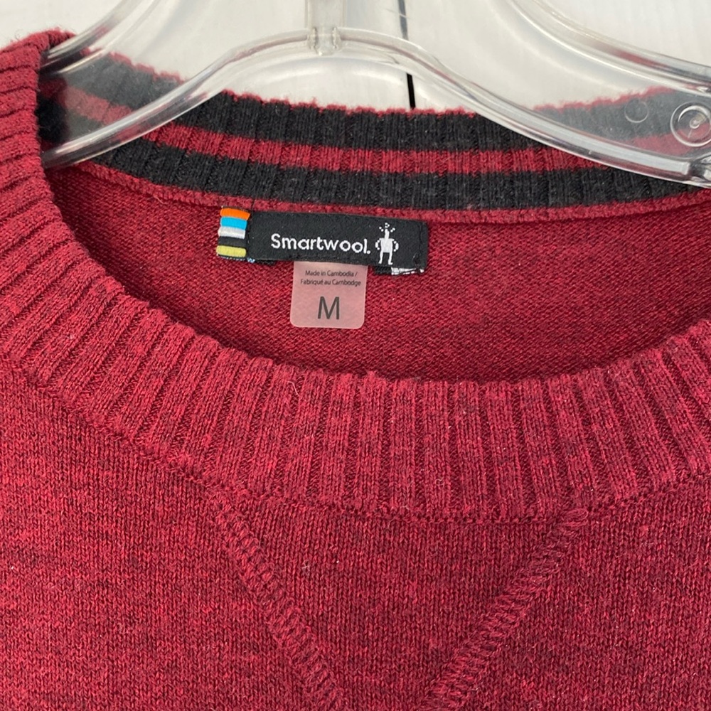 Smartwool Men’s Sparwood Crew Neck Sweater Medium - Picture 3 of 3
